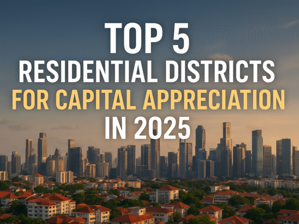 Discover Singapore’s top 5 residential districts set for strong capital appreciation in 2025. Expert insights for HNWIs, investors, and buyers seeking premium landed and condominium - erg Singapore